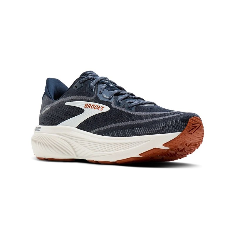 Brooks Ghost 18 Men's navy blue/brown/white