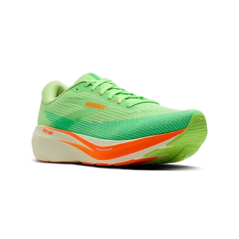 Brooks Ghost Amp Men's Lime/Orange