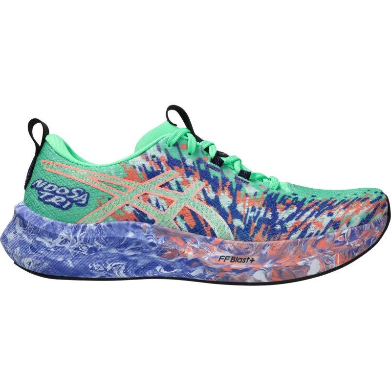 ASICS Noosa TRI 16 Green - Lightweight Men's Asphalt Running Shoes