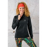 Nessi Sportswear Sweatshirt Shiny Black 2 (women's) - running sweatshirt