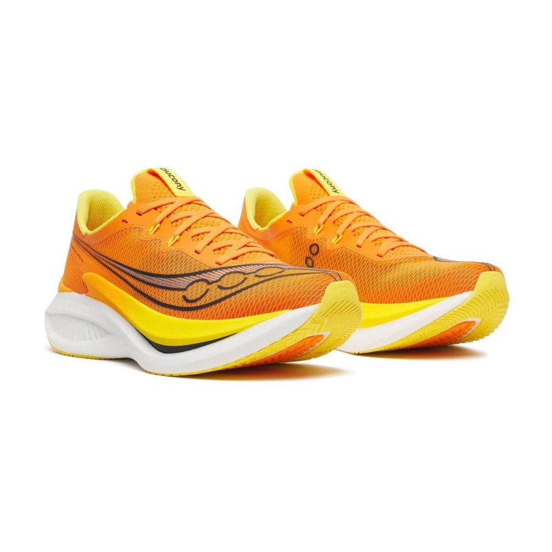 Saucony Endorphin Pro 5 pomarańczowe buty startowe z płytką karbonową