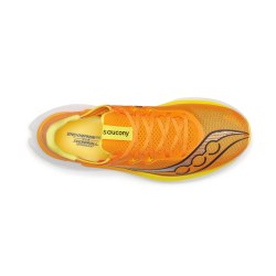 Saucony Endorphin Pro 5 pomarańczowe buty startowe z płytką karbonową