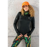 Nessi Sportswear Training Sweatshirt Shiny Black 2 W - running sweatshirt