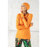 Nessi Sportswear Hooded Training Sweatshirt Orange Mirage W - running sweatshirt