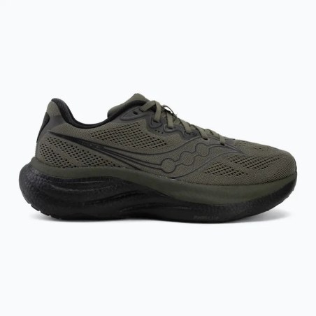 Saucony Ride 19 Men's Road Running Shoes Khaki/Black