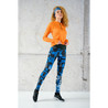 Nessi Sportswear High-Waist Leggings 4K ULTRA HD KRADO NAVY BLUE (women's) - running leggings