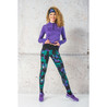 Nessi Sportswear High-Waist Leggings 4K ULTRA HD KRADO Purple (women's) - running leggings