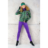 Nessi Sportswear Leggings Shiny 2 Purple (women's) - running leggings