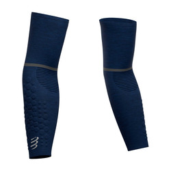 Compressport Arm Sleeves ArmForce Ultralight BLUE - running gear