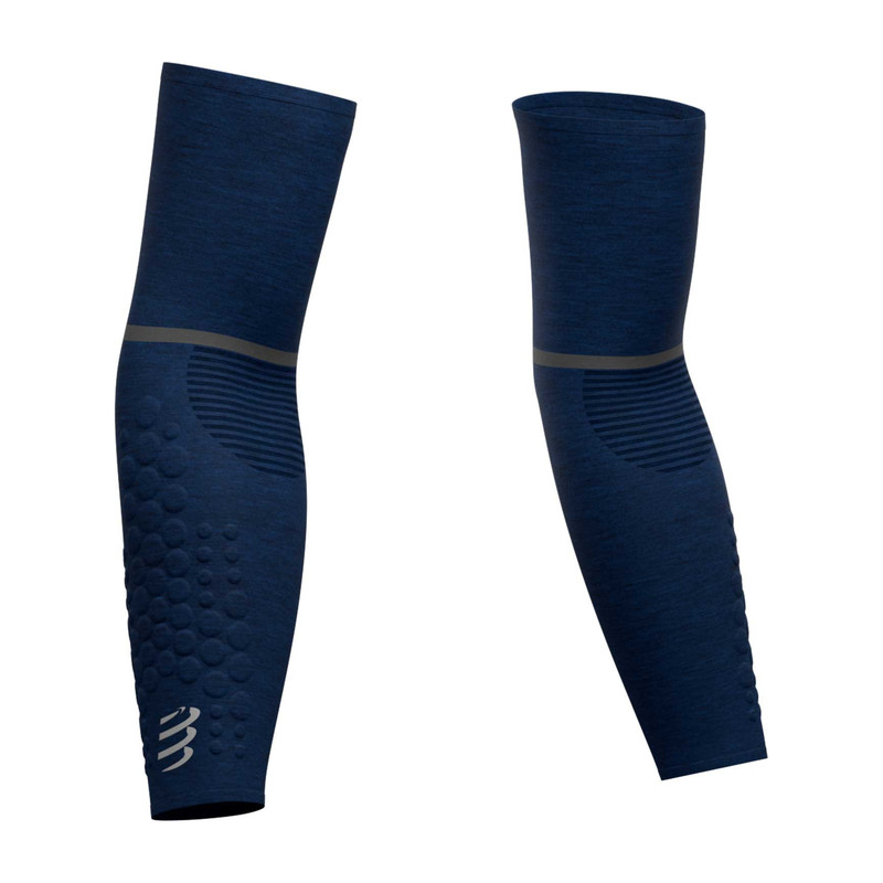 Compressport Arm Sleeves ArmForce Ultralight BLUE - running gear
