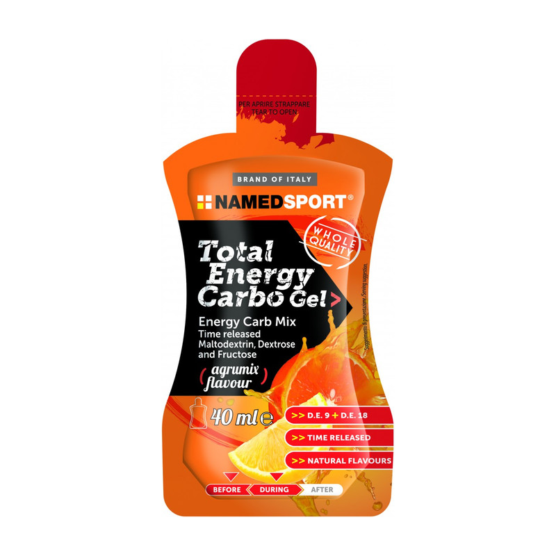 Namedsport TOTAL ENERGY / CARBO GEL - supplement for runners