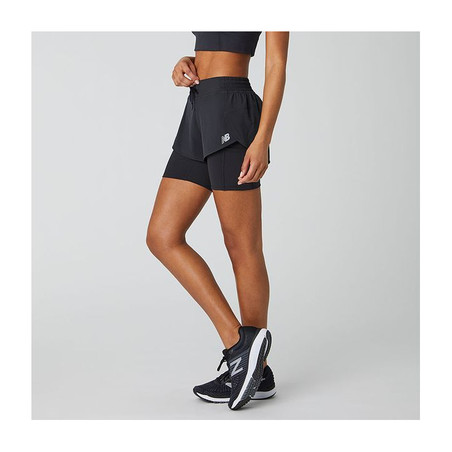 New Balance Shorts Impact Run 2 IN 1 (women's) - running shorts