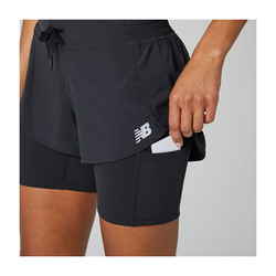 New Balance Shorts Impact Run 2 IN 1 (women's) - running shorts - view 3